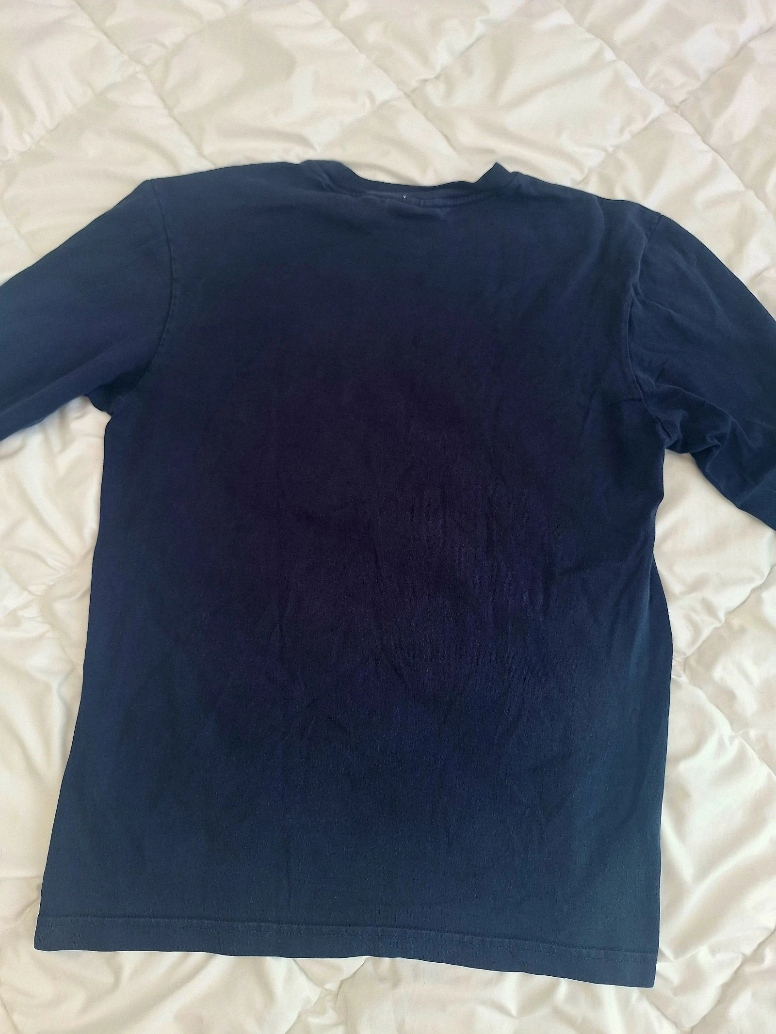 Lacoste sweater dark blue with logo relaxed fit – photo 3